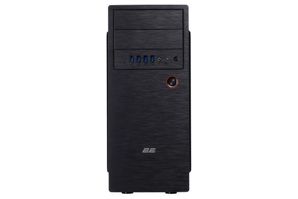 2E Корпус Alfa E1802 без БЖ 4xUSB3.0, VGA 320мм, ATX, чорний 2E-E1802 фото