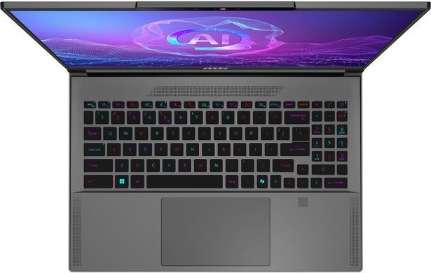 MSI Ноутбук Creator A16 AI+ A3XVGG 16 UHD, Ryzen AI 9 HX 370, 32GB, F2TB, NVD4070-8, W11P, серый 9S7-15FK24-266 фото