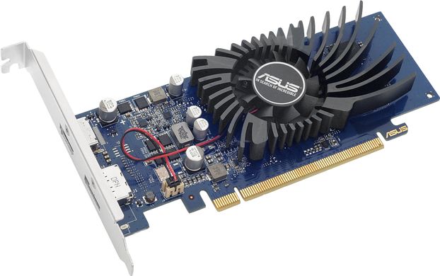 ASUS Видеокарта GeForce GT 1030 2GB GDDR5 low profil GT1030-2G-BRK 90YV0AT2-M0NA00 фото