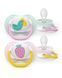 AVENT Philips Avent SCF080/24 Ultra Air Pacifier, 0-6 months, 2pcs, girl design. 1 - магазин Coolbaba Toys