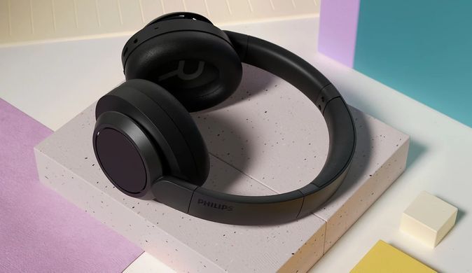 Philips Наушники Over-ear TAH6509 BT 5.3, ANC, Hi-Res, SBC, Wireless, Mic TAH6509BK/00 фото