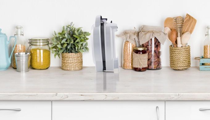 Gorenje Мультимейкер 700Вт, вафельниця, 1 пластина, тефлон, корпус-пластик, білий WM701W фото
