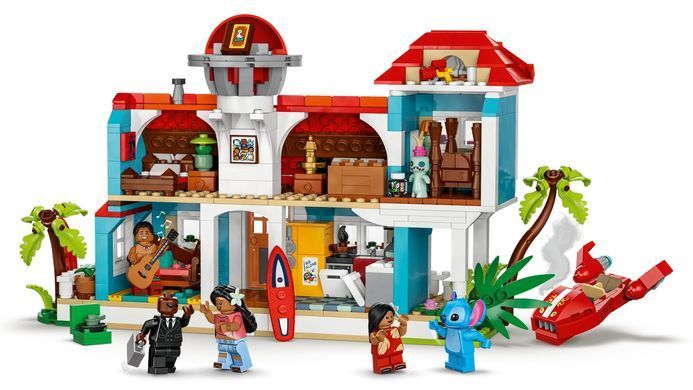 LEGO Конструктор Disney Classic Пляжний будинок Ліло і Стіч 43268 фото