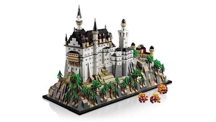 LEGO Конструктор Architecture Замок Нойшванштайн 21063 фото