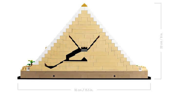 Конструктор LEGO Architecture Піраміда Хеопса 21058 фото