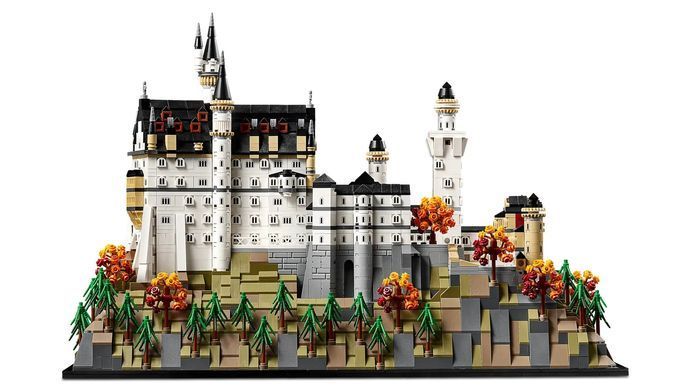 LEGO Конструктор Architecture Замок Нойшванштайн 21063 фото