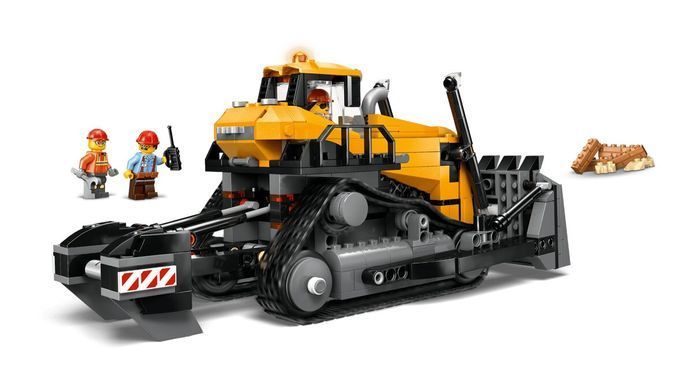 LEGO Конструктор LEGO City Жовтий бульдозер 60466 фото