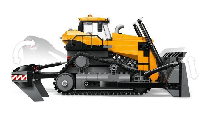 LEGO Конструктор LEGO City Жовтий бульдозер 60466 фото