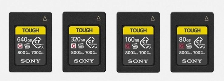 Sony Карта памяти CFexpress Type A 640GB R800/W700 Tough CEAG640T.SYM фото