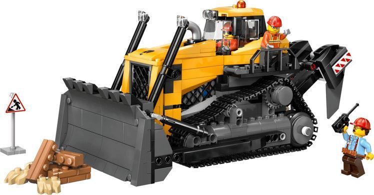 LEGO Конструктор LEGO City Жовтий бульдозер 60466 фото