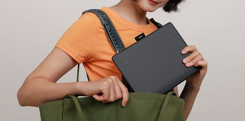 Huion Графічний планшет 10.5"x6.25" Inspiroy Frego M, BT, USB-C, чорний L610 фото