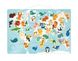 Магнитный набор Janod Карта мира с животными 1 - магазин Coolbaba Toys