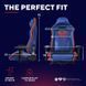 Trust Кресло GXT721SM Ruya Pro Superman edition, ПУ кожа, Foldable Armrests, синий 4 - магазин Coolbaba Toys