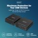 Digitus Подовжувач USB 3.2 Gen1, для використання з кабелем Cat6A, до 100 м, 3 х USB-A, 1 x USB-C, чорний 6 - магазин Coolbaba Toys