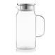 ARDESTO Pitcher with lid 1200ml, borosilicate glass, stainless steel, transparent 2 - магазин Coolbaba Toys