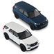 Автомодель - FORD EXPLORER 2023 (перламутрово-белый, голубой металлик) 13 - магазин Coolbaba Toys