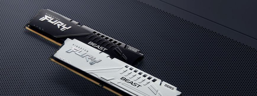 Kingston Память ПК DDR5 32GB 6400 FURY Beast EXPO KF564C32BBE-32 фото