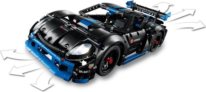 LEGO Конструктор Technic Автомобіль для перегонів Porsche GT4 e-Performance 42176 фото