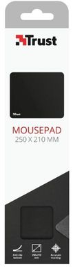 Килимок для миші TRUST Mouse Pad M Black (250х210х3мм) 24193_TRUST фото