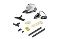 Karcher Пароочисник SC 4 EasyFix Iron, 2000Вт, 800мл, 3.5Бар, праска в компл, біло-чорний 1.512-631.0 фото