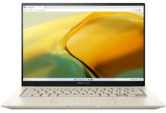 ASUS Ноутбук Zenbook 14 UX3404VC-M9025WS 14.5" 2.8K OLED, Intel i9-13900H, 32GB, F1TB, NVD3050-4, Win11, Бежевий 90NB10H3-M001A0 фото