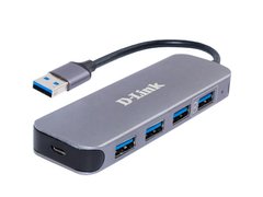 USB-концентратор D-Link DUB-1340 4port USB 3.0 з блоком живлення DUB-1340 фото