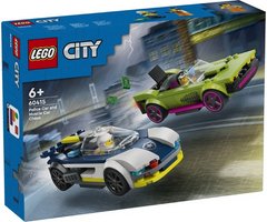 LEGO Конструктор City Переслідування маслкара на поліцейському автомобілі 60415 фото
