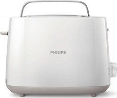 Тостер Philips Daily Collection, 830Вт, пластик, крышка от пыли, белый HD2582/00 фото