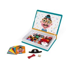 Магнітна книга Janod Смішні обличча - хлопчик J02716 - купити в інтернет-магазині Coolbaba Toys