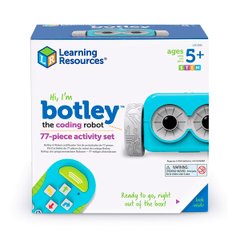 Ігровий STEM-набір LEARNING RESOURCES - РОБОТ BOTLEY (іграшка-робот, що програмується;пульт,аксес.) - купити в інтернет-магазині Coolbaba Toys