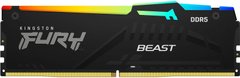 Память ПК Kingston DDR5 16GB 4800 Beast Black RGB KF548C38BBA-16 фото