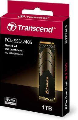 Transcend Накопичувач SSD M.2 1TB PCIe 4.0 MTE240S + розсіювач тепла TS1TMTE240S фото