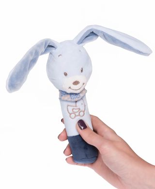 Погремушка шуршащая Nattou кролик Бибу 321105 фото