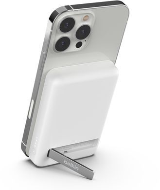Belkin Портативное зарядное устройство Power Bank 5000мАч, MagSafe Wireless, белый BPD004BTWT фото