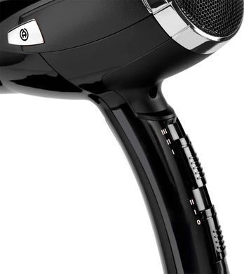 BaByliss Фен, 2000Вт, 3 режими, іоніз-я, хол. обдув, змотка шнура, чорний D374DE фото