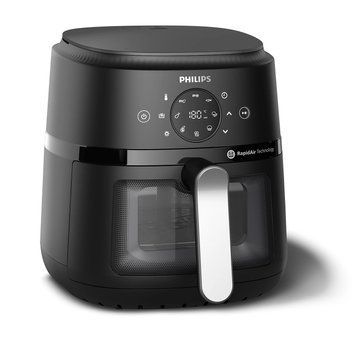 Philips Мультипіч Ovi digital, 1500Вт, чаша-4.2л, сенсорне керування, 13 авто. програм, віконце, пластик, чорний NA221/00 фото