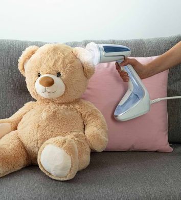 Tefal Отпариватель компактный Pure Tex , 1700Вт, 200мл, постоянный пар - 30гр, керам. подошва, голубой DT9531E0 фото