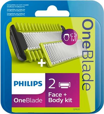 Змінні леза Philips OneBlade Face + Body QP620/50 QP620/50 фото