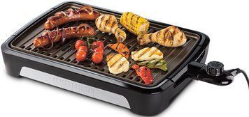 Гриль George Foreman 25850-56 Smokeless BBQ Grill, 1606 Вт, титаное напыление пластин, черный 25850-56 фото