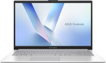 ASUS Ноутбук ASUS Vivobook Go 15 E1504FA-BQ053 15.6" FHD IPS, AMD R3-7320U, 8GB, F512GB, UMA, NoOS, Сріблястий 90NB0ZR1-M03ZS0 фото