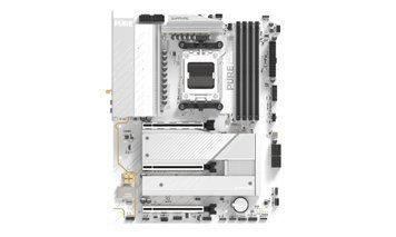 SAPPHIRE Материнская плата PURE B850A WIFI7 sAM5 B850 4xDDR5 M.2 HDMI DP WiFi BT ATX 52123-11-40G фото
