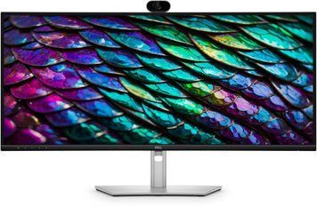 Dell Монітор DELL 34" P3426WEB HDMI, DP, USB-C, RJ-45, MM, IPS, 3440x1440, 21:9, 100Hz, sRGB 99%, CURVED, HAS, Cam 210-BVHQ фото