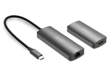 Digitus Набір відеоподовжувачів USB-C - HDMI, 4K/120 Гц, CAT6, 30м DS-55343 фото