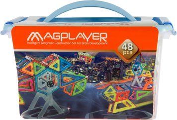 MagPlayer Конструктор магнітний 48 од. (MPT-48) MPT-48 фото