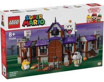 LEGO Конструктор Super Mario Усадьба с приведениями Бу-короля 71436 фото