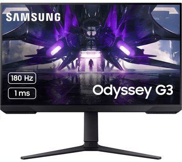 Samsung Монітор 23.8" S24DG300NI HDMI, DP, VA, 180Hz, 1ms, FreeSync LS24DG300EIXCI фото