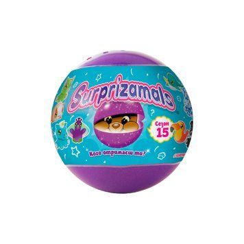 М'яка іграшка-сюрприз у кулі SURPRIZAMALS S15 (12 видів, в асорт.) SU03889-5024 фото
