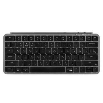 Keychron Клавіатура мембрана B1 Pro, USB/WL/BT, space gray B1P-K1-UA фото