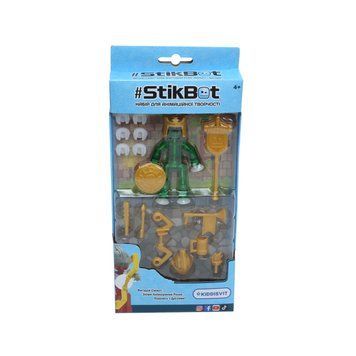 Игровой набор для анимационного творчества STIKBOT - РЫЦАРЬ (1 экскл. фиг., аксессуары) TST5620-1 фото
