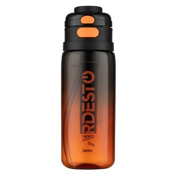 ARDESTO Пляшка для води ARDESTO Gym 800мл, пластик, чорний